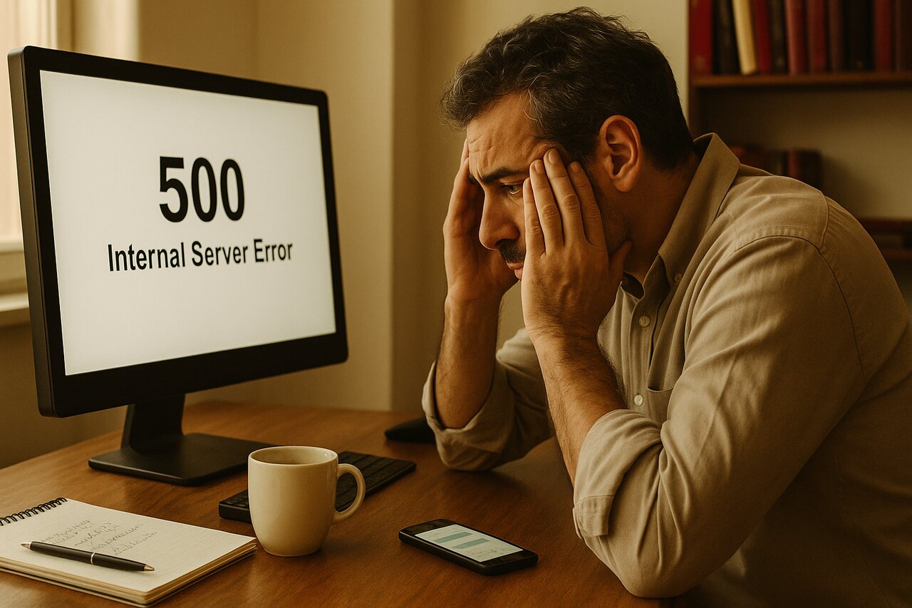 Owner PrestaShop disperato di fronte a errore 500