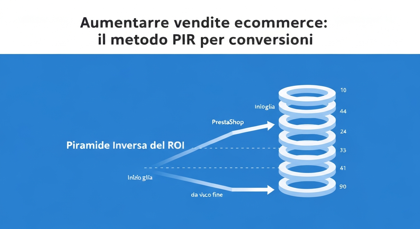 Aumentare vendite ecommerce: il metodo PIR per conversioni