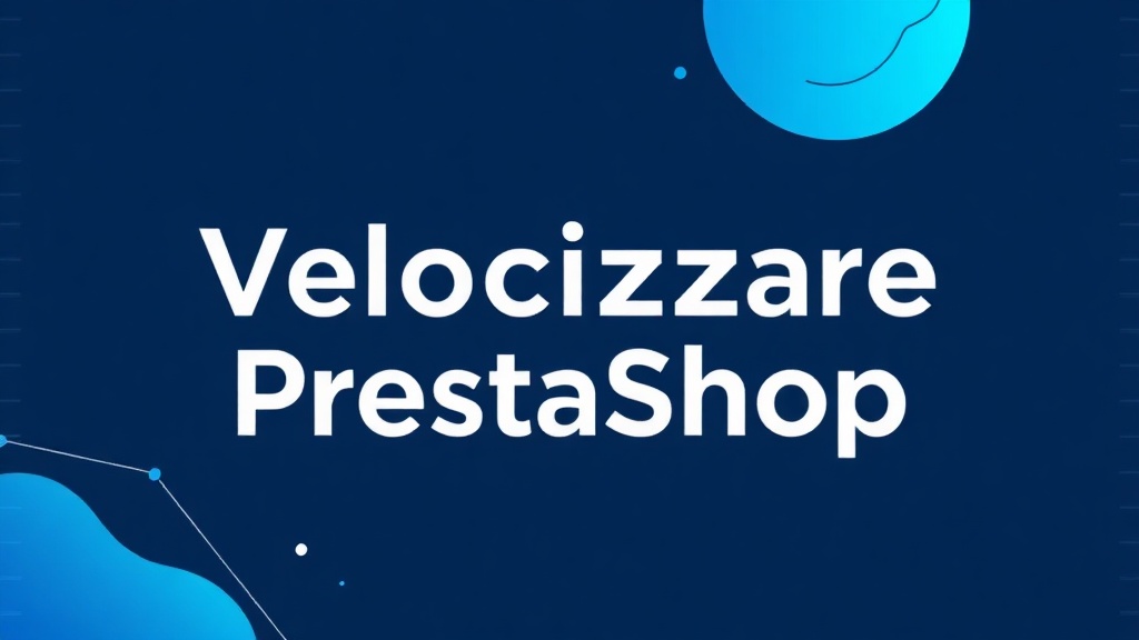 PrestaShop lento: 5 leve per velocizzarlo subito (senza cambiare hosting)