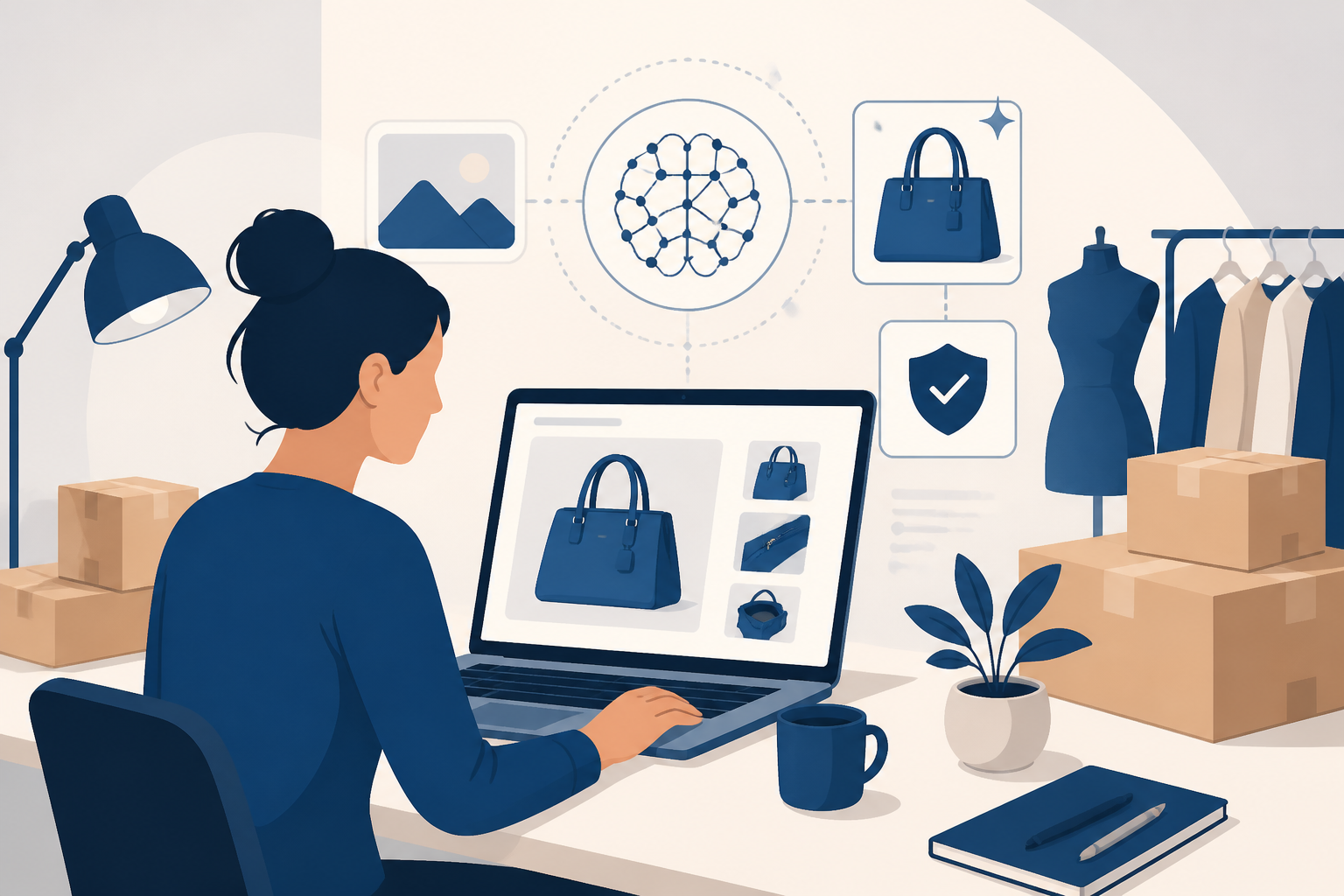 AI Act e e-commerce: se usi contenuti AI sulle schede, lo devi dichiarare